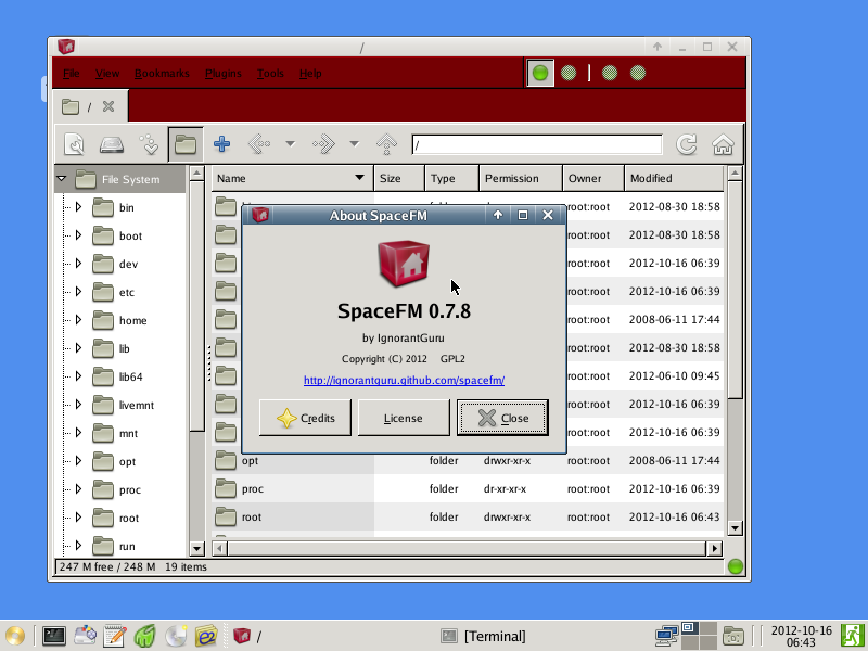 SRC SpaceFM