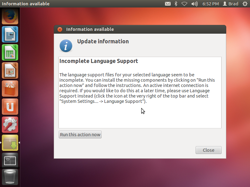 Ubuntu 12.04 Fail #1
