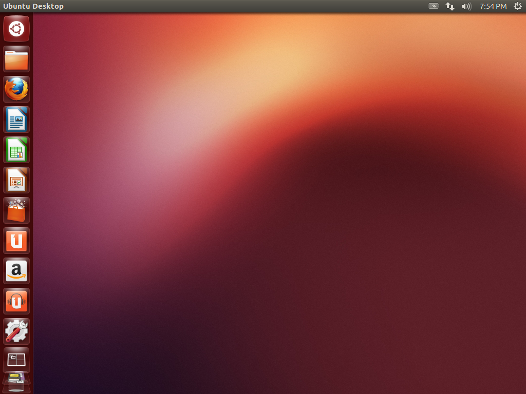 Ubuntu 12.10 Desktop