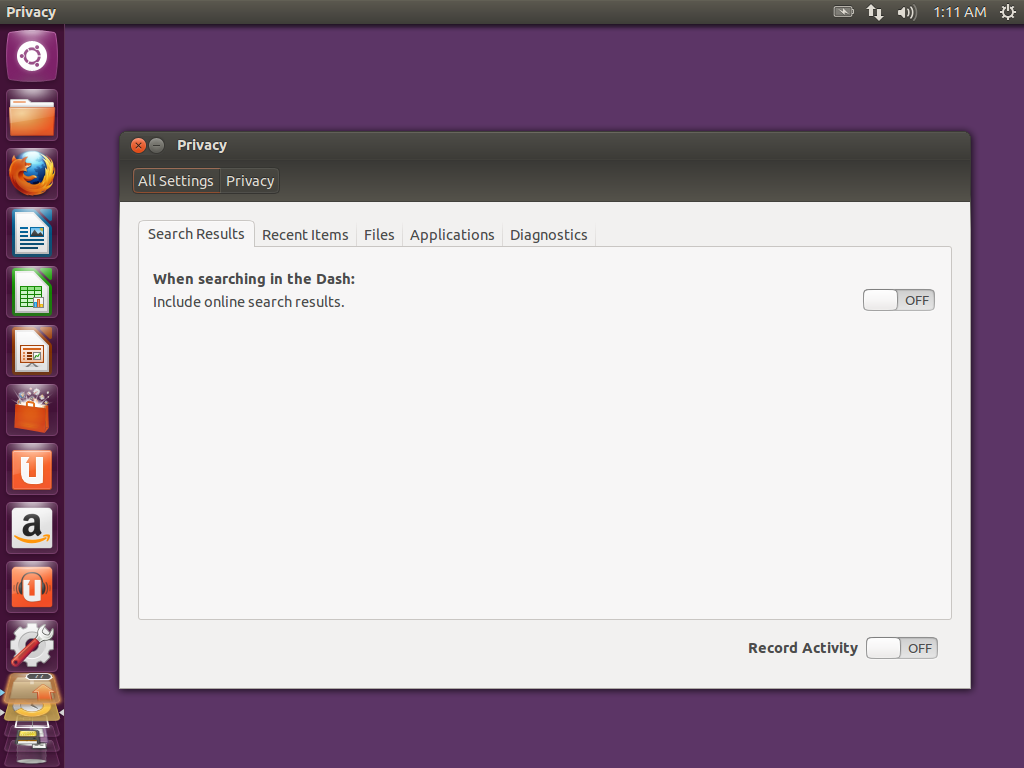 Ubuntu 12.10 is better this way