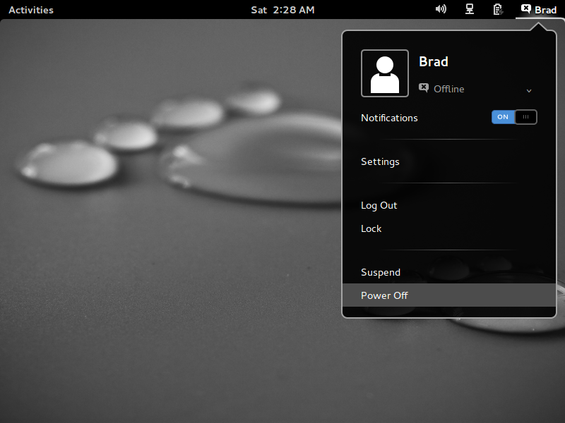 Ubuntu 13.10 Shutdown