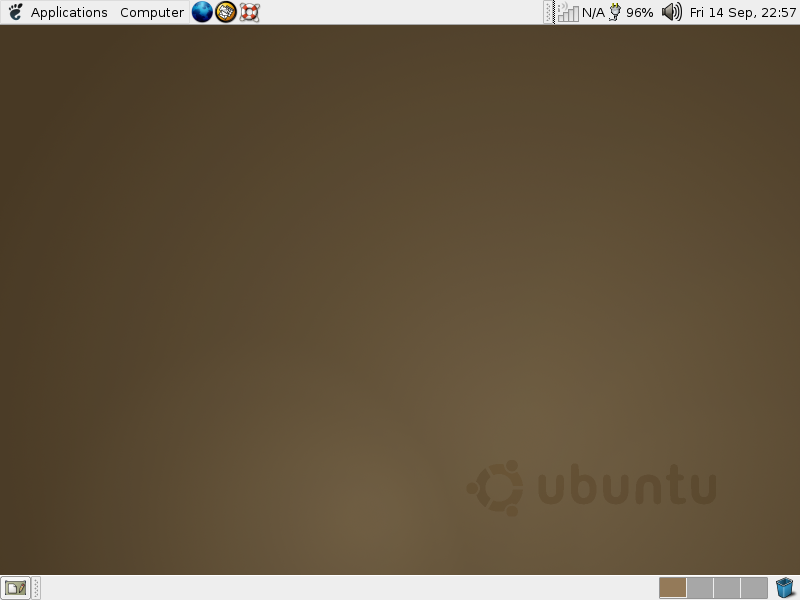 Ubuntu 4.10 Desktop