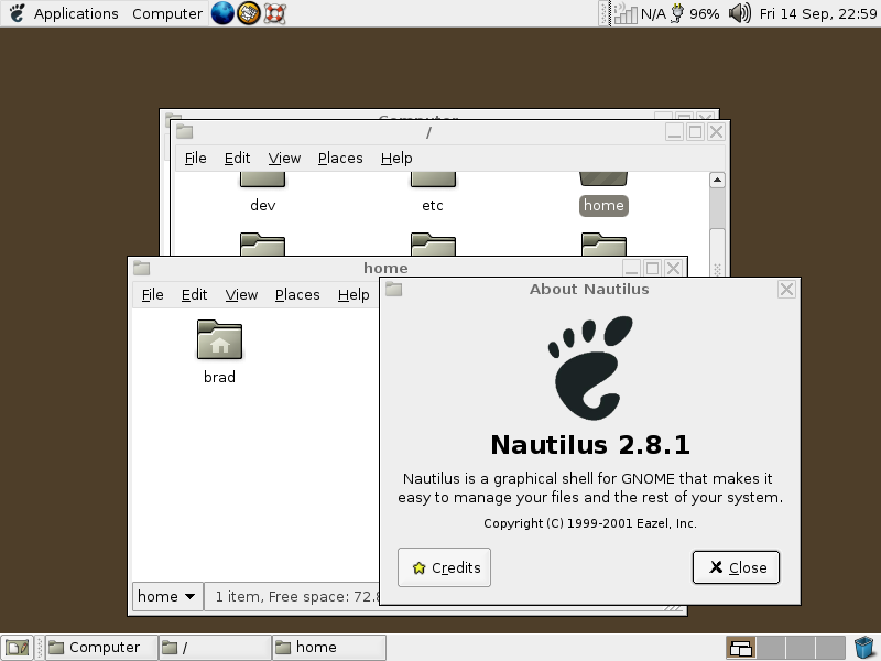 Ubuntu 4.10 File Management