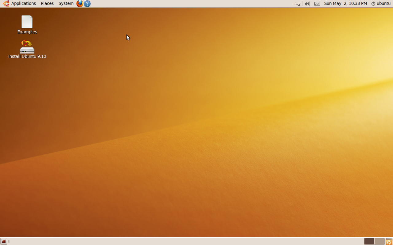 Ubuntu 9.10 Desktop