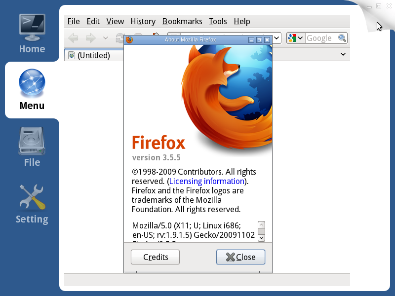 xPUD Firefox