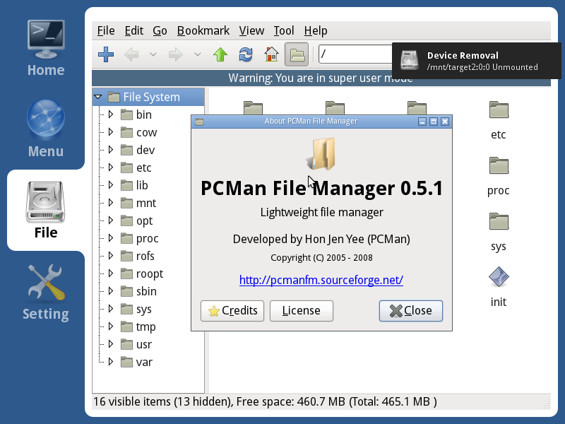 xPUD File Management