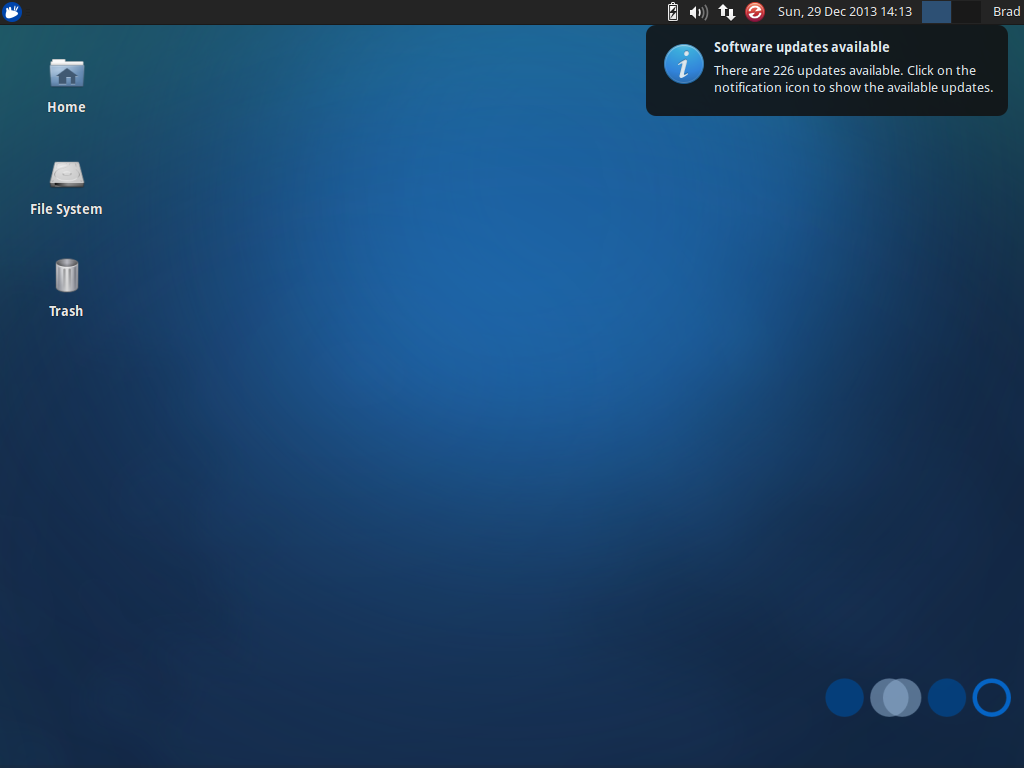 Xubuntu 13.04 Desktop