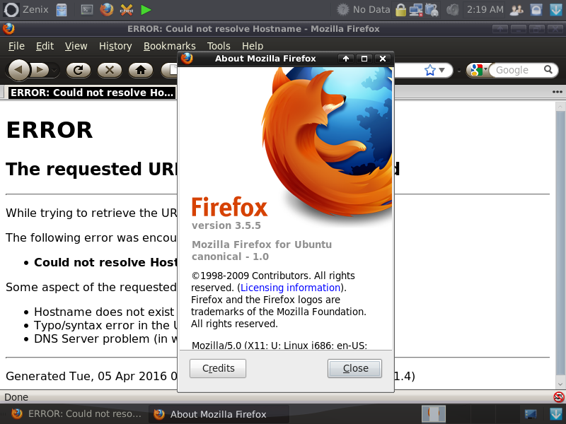 Zenix Firefox