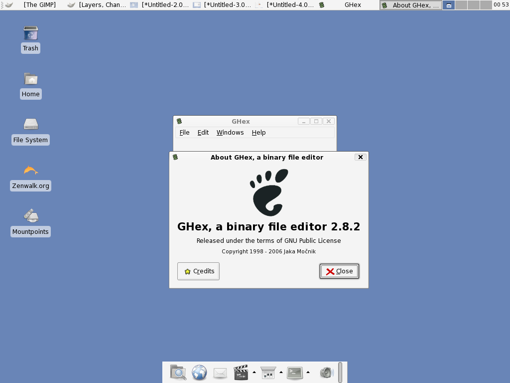 Zenwalk Hex Editor?