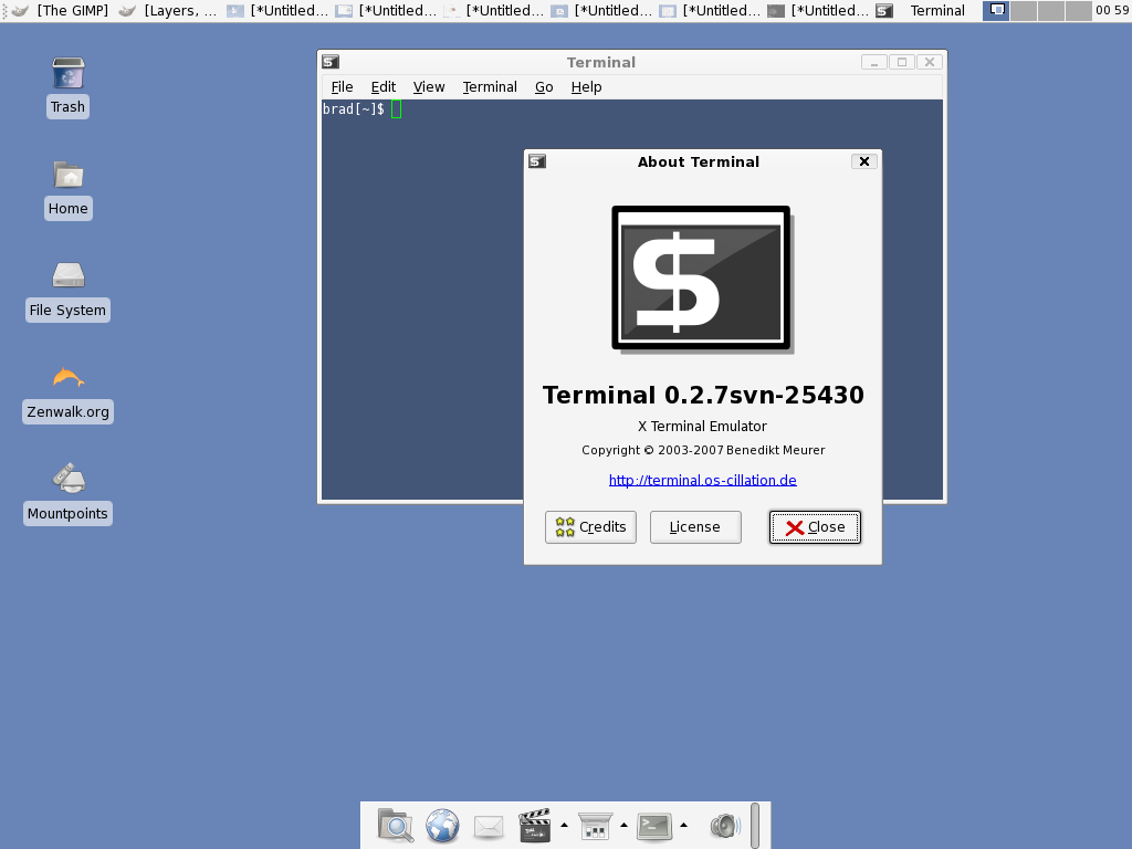 Zenwalk Terminal