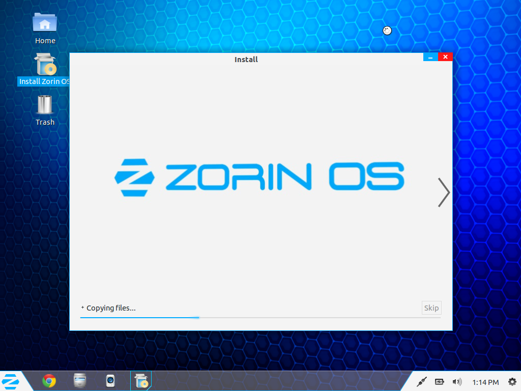Zorin OS 7 Install