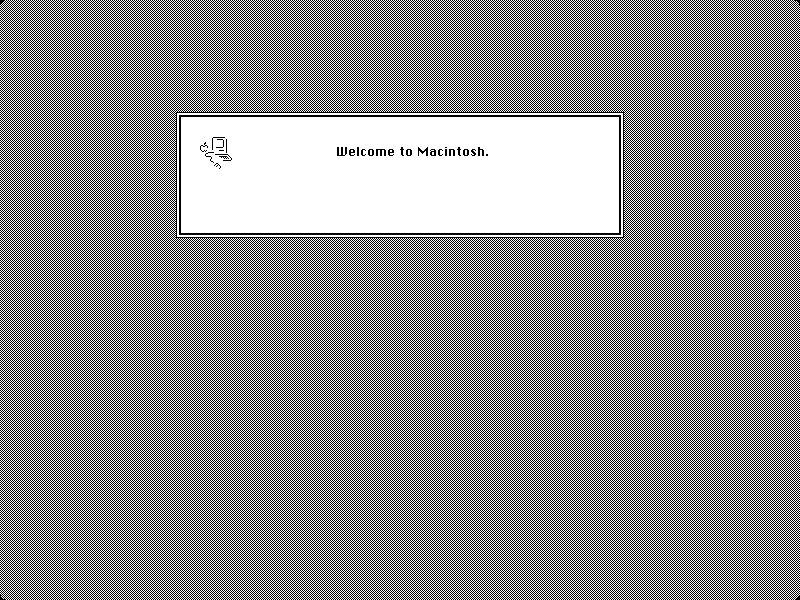 A/UX 3.1 Mac OS boot