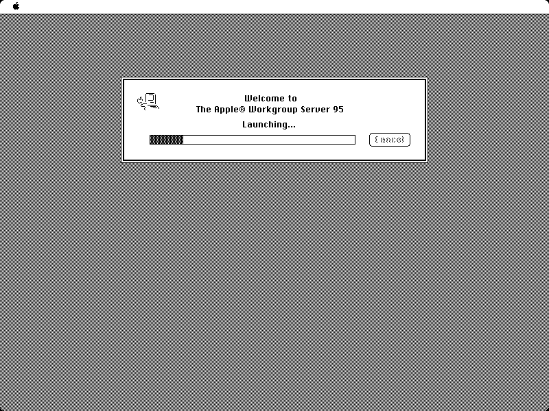 A/UX 3.1 Booting