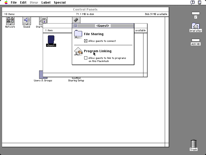 A/UX 3.1 Users