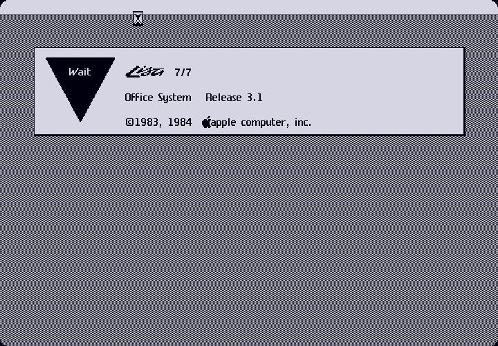 Lisa Office System 3 Booting