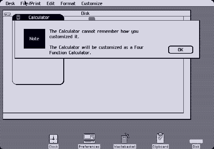 Lisa Office System 3 Dialog