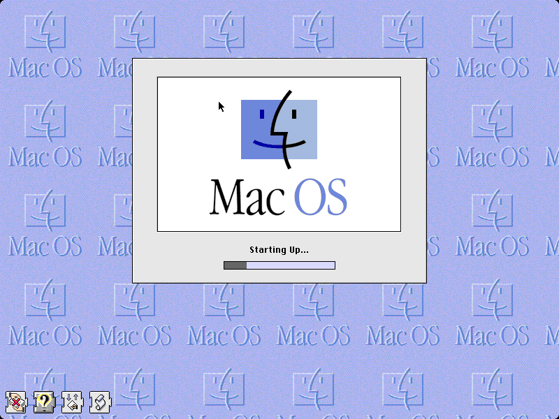 Mac OS 8 Booting