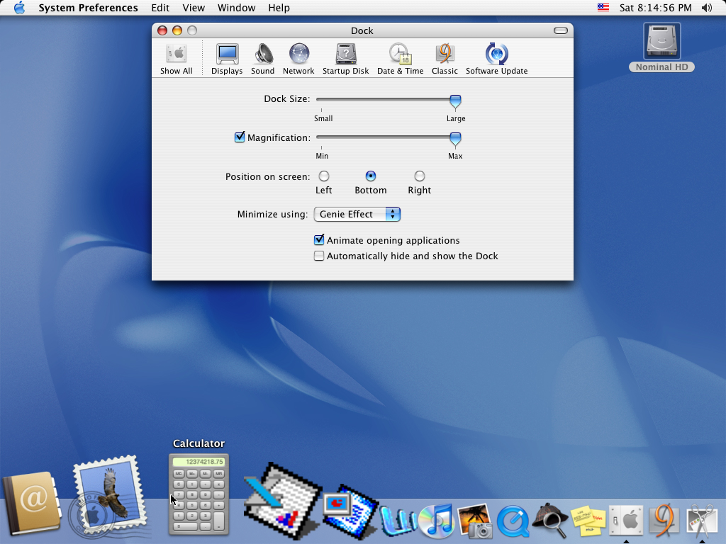 10.3 Dock
