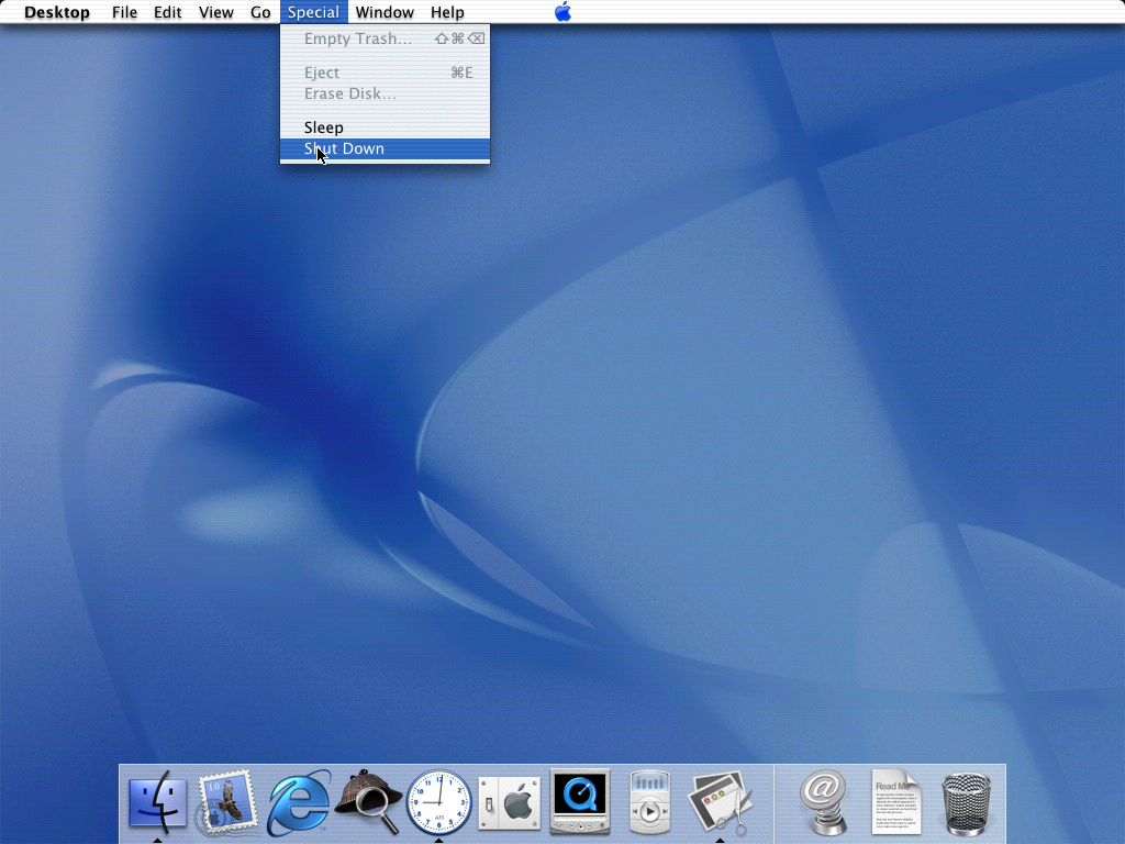 Mac OS X Public Beta Shutdown