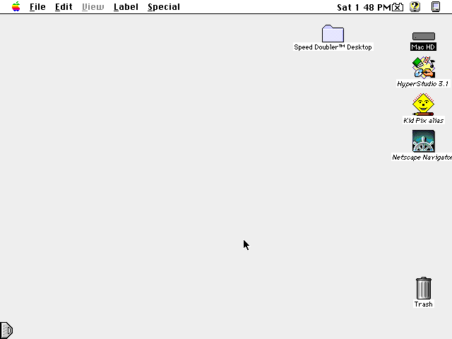 Mac OS 7.5.5 Desktop