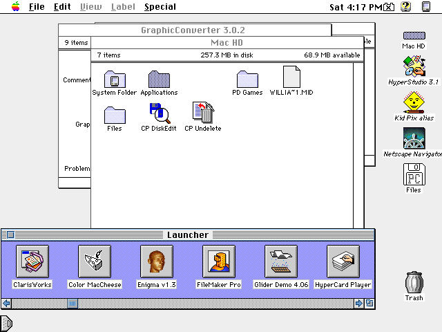 Mac OS 7.5.5 Launcher