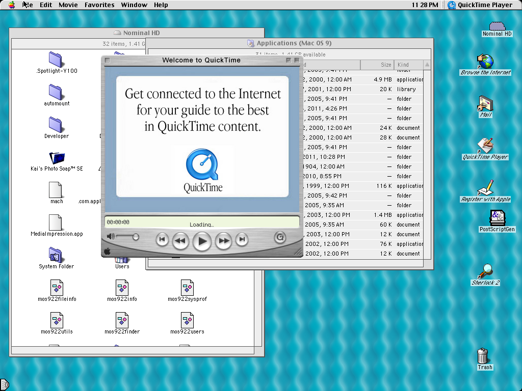 Mac OS 9.2.2 Quicktime