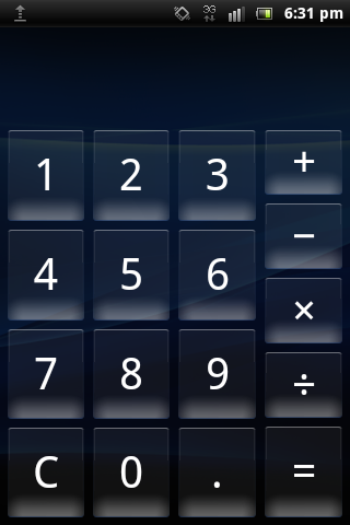 Android 2.3 Calculator