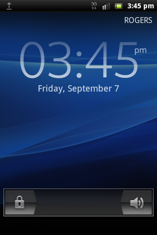 Android 2.3 Lock Screen
