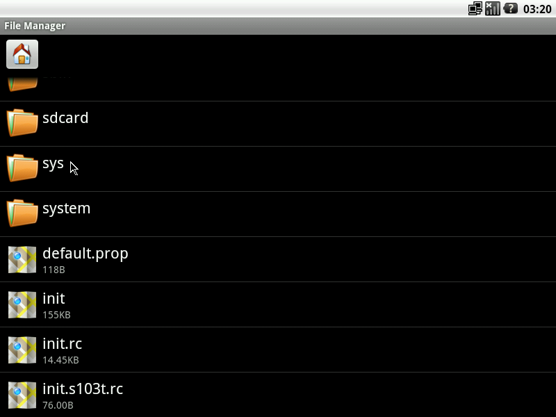 Android x86 File Management