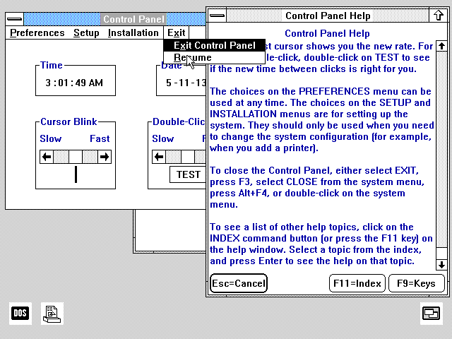 OS/2 1.1 Preferences