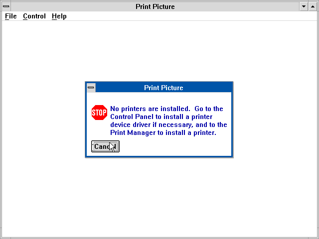 OS/2 1.3 Print screen