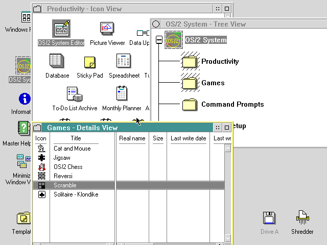 OS/2 2.0 File Management