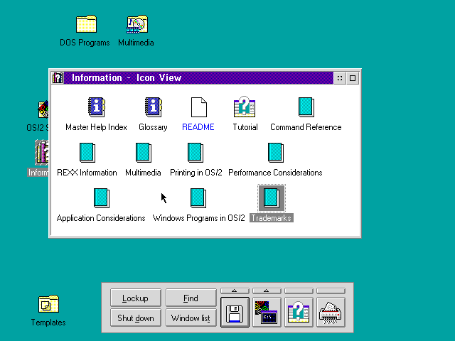 OS/2 Warp 3 Help Library