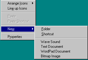 Context menu