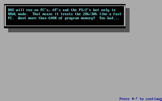 QNX 1989 Demo Compare
