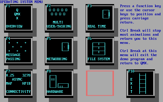 QNX 1989 Demo Fail