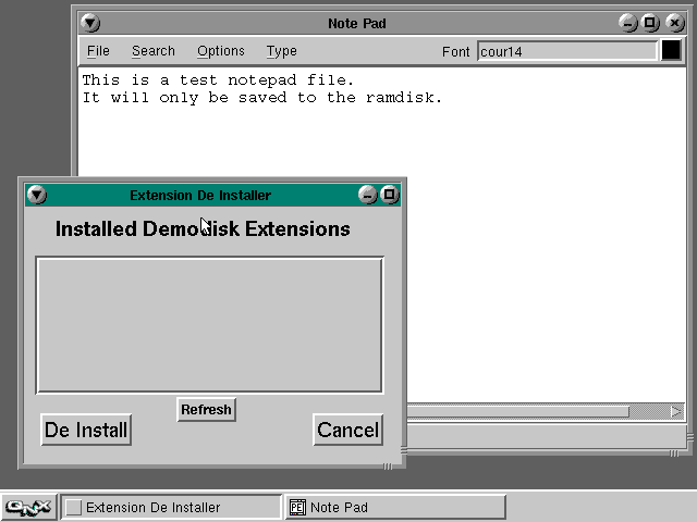 QNX Demo Extensions