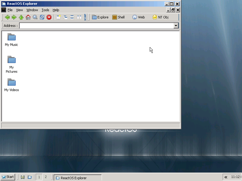 ReactOS 0.3.11 Explorer
