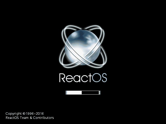 ReactOS 0.4 Splash