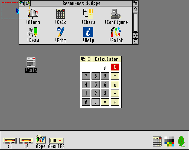 RISC OS 3.11 Pin