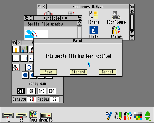 RISC OS 3.11 Prompt