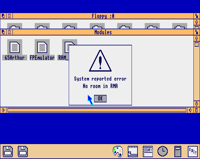 Arthur Dialog box