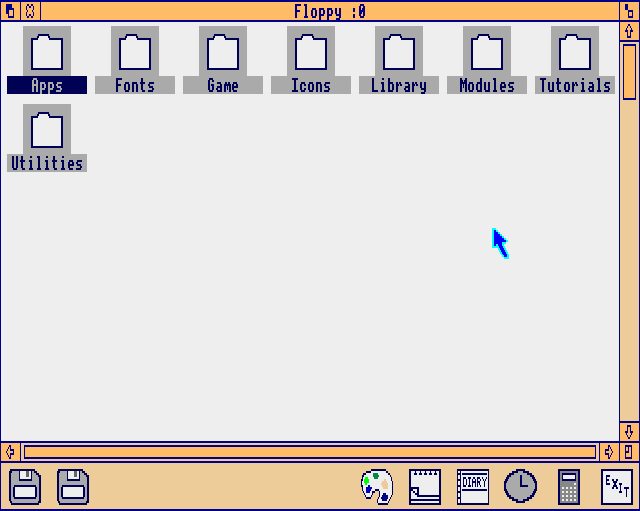 Arthur Maximized window