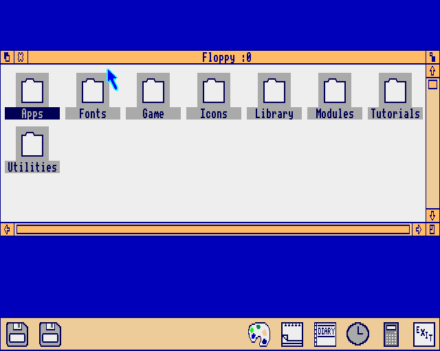 Arthur File browser