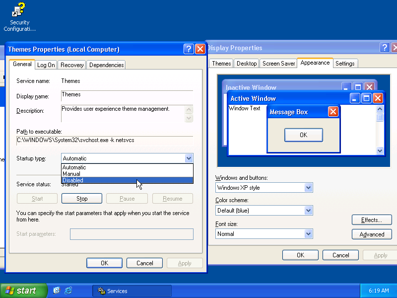 Windows Server 2k3 Themes