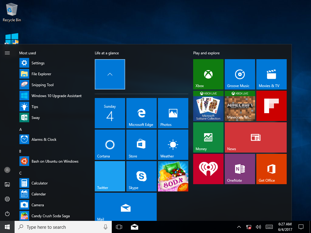 Windows 10 Creator Update Auto-installed cruft