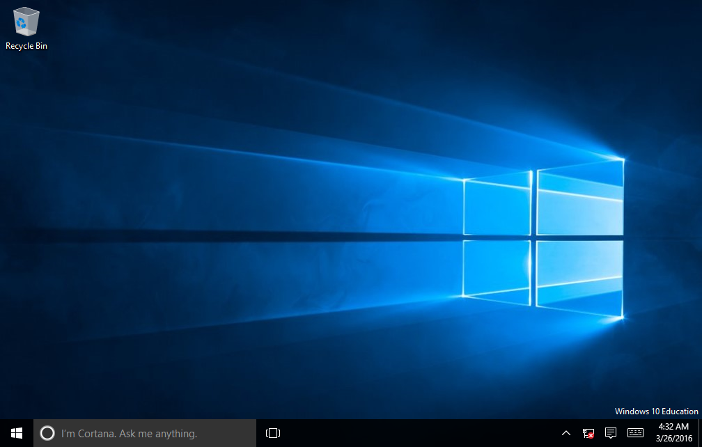 Windows 10 Desktop