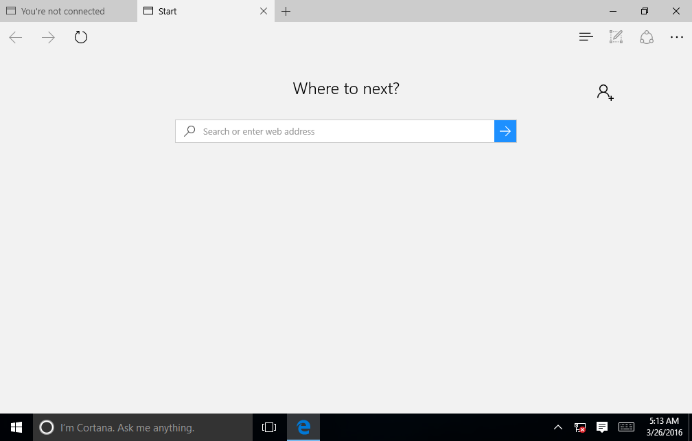 Windows 10 Edge