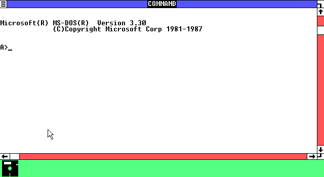 Windows 1.01 Command