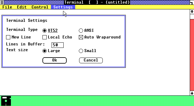 Windows 1.01 Controls